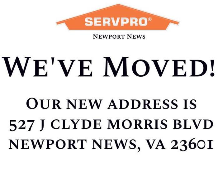 Moving! New address listed in photo.
